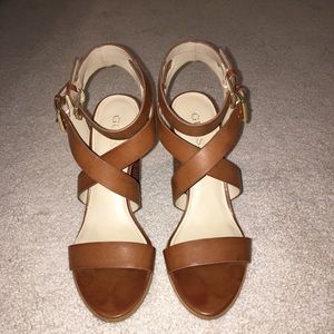 Guess Sandal Heels Size 10
